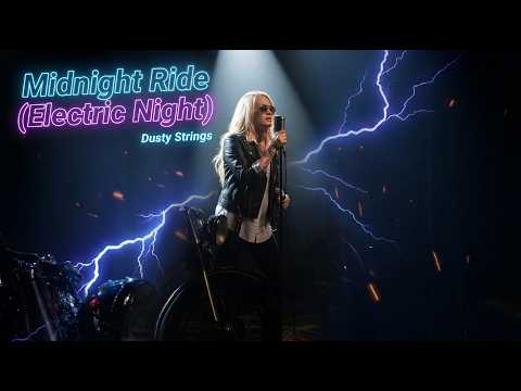 Midnight Ride (Electric Night) by Dusty Strings - Fusion of Rockabilly and Industrial Techno