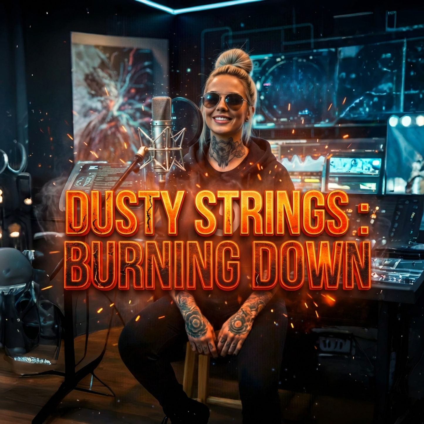 Dusty Strings |  Burning Down | Rhythmic Trance, Delta Blues