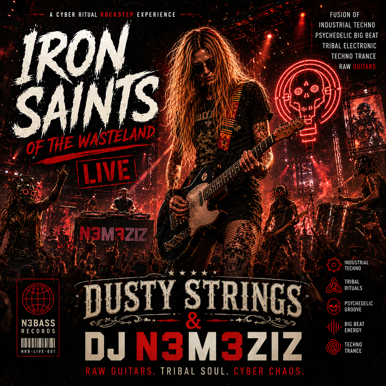 Iron Saints Of The Wasteland (LIVE) — Dusty Strings & DJ N3M3ZIZ