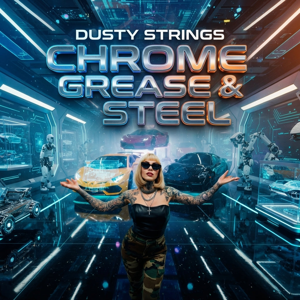 Chrome Grease & Steel by Dusty Strings | Rockabilly Industrial Techno Mix